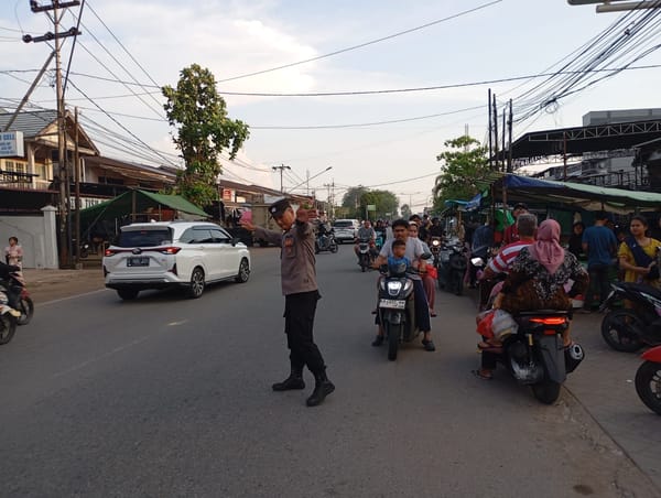 Jaga Kondusivitas Jelang Lebaran, Polsek Pontianak Utara Tingkatkan Patroli
