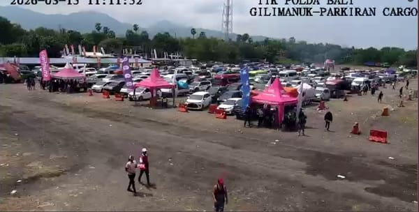 Antrean Panjang di Gilimanuk, Polda Bali Hadir Mengurai Kepadatan dan Menjaga Kesabaran Pemudik