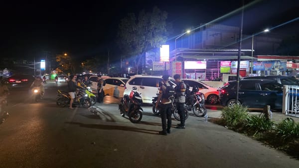 Cegah Kemacetan di SPBU, Polresta Pontianak Turunkan Personel Kawal Pembelian BBM