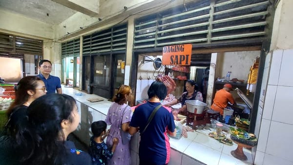Satgas Saber Pangan Polda Bali Sidak Pasar di Hari Raya Idul Fitri, Pastikan Harga Stabil dan Stok Aman