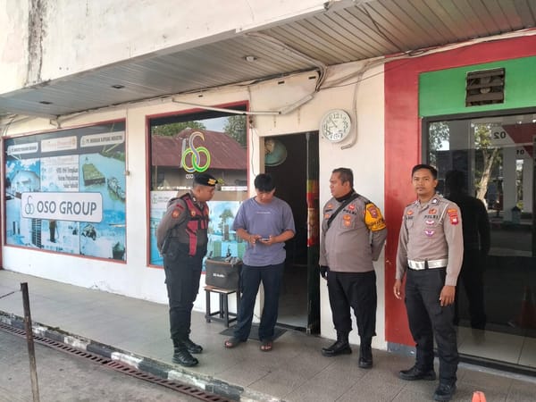 Situasi SPBU Normal, Polisi Pontianak Kota Terus Lakukan Monitoring dan Pengamanan