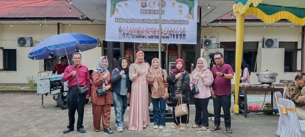 Hangatkan Silaturahmi, Kapolsek Pontianak Selatan Gelar Halal Bihalal Bersama Masyarakat