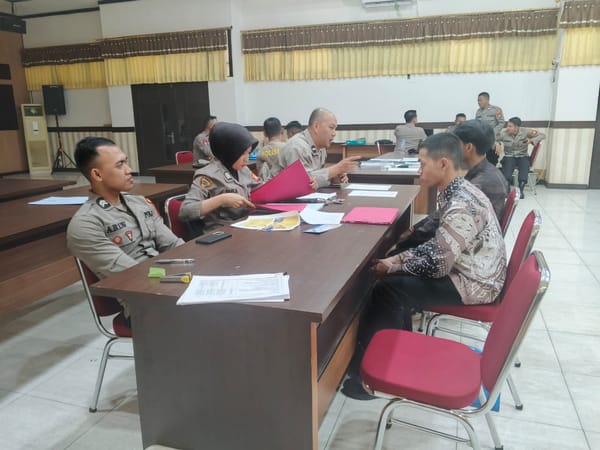 Proses Seleksi Anggota Polri TA 2026 di Polresta Pontianak Dijamin Bersih dan Terbuka