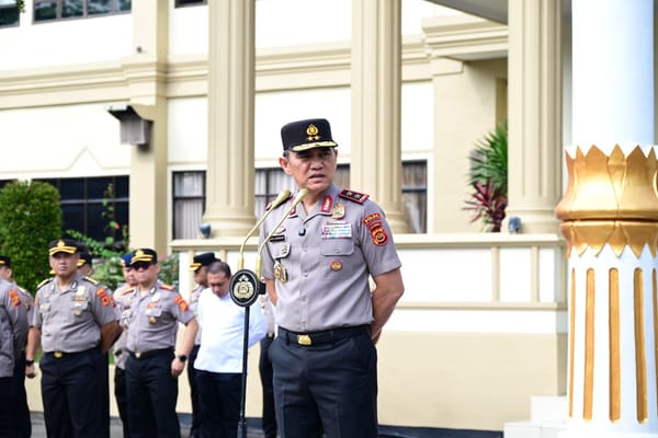 Apel Pagi Personel Polda Jambi, Kapolda Tekankan Kesehatan dan Pelayanan Usai Idul Fitri 1447 H