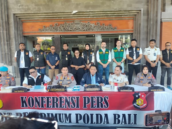Polri Berhasil Ringkus Bos Sindikat Kriminal Eropa Asal Inggris dalam Operasi Gabungan di Bali