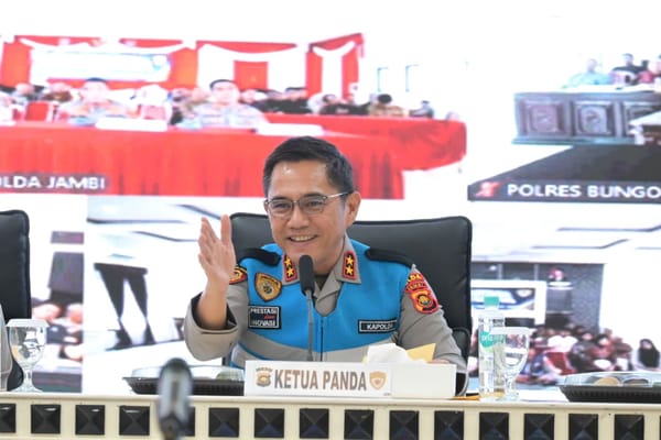 Penerimaan Terpadu Anggota Polri TA 2026, Polda Jambi Laksanakan Pakta Integritas dan Sumpah