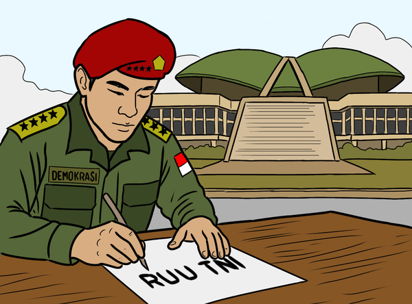 RPP Tugas TNI: Wujud Remiliteriasi dan Membahayakan Kehidupan Demokrasi