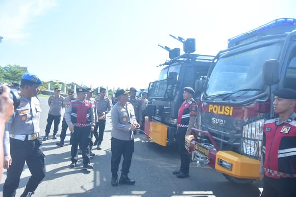 Kapolda Kalsel Ingatkan Personel Jaga Kesiapan Kendaraan Dinas, Rantis Tambora Jadi Sorotan