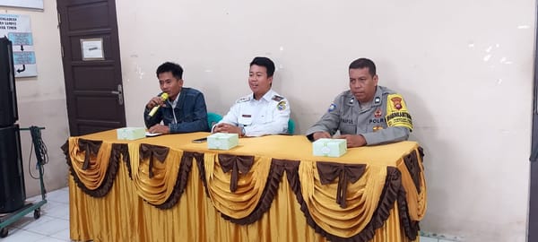 Bhabinkamtibmas Tembelan Sampit Sosialisasikan Bantuan Operasional Posyandu