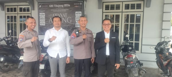 Polsek Pontianak Timur Amankan Ibadah Paskah di Gereja, Suasana Berjalan Aman dan Khidmat