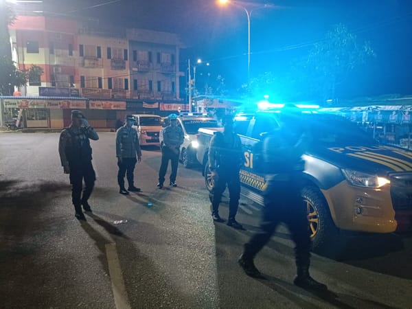 Cegah Gangguan Kamtibmas, Blue Patrol Polresta Pontianak Sasar Balap Liar hingga Aksi Kriminal 4C