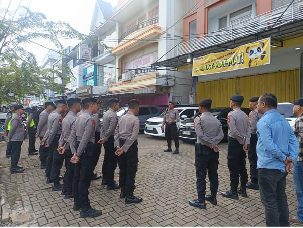 Musyawarah Kota PBVSI di Hotel Maestro Berjalan Aman Berkat Pengamanan Polresta Pontianak