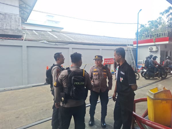 Patroli Enggang Sisir SPBU di Pontianak, Stok BBM Dipastikan Aman