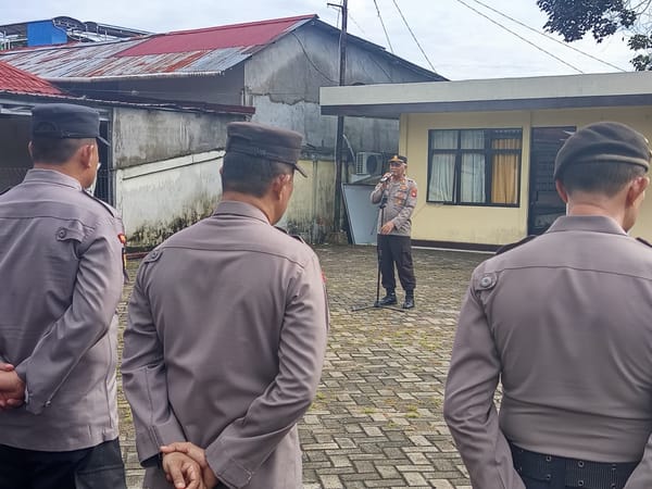 Kapolsek Pontianak Kota Apresiasi Personel, Ibadah Paskah Berjalan Aman dan Kondusif