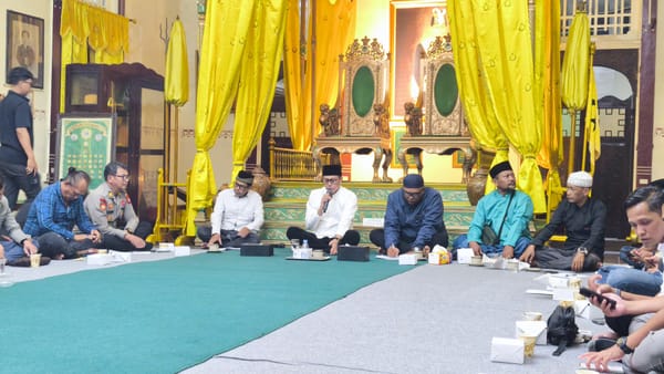 Polsek Pontianak Timur Hadiri Rapat Persiapan Haul Sultan Pontianak
