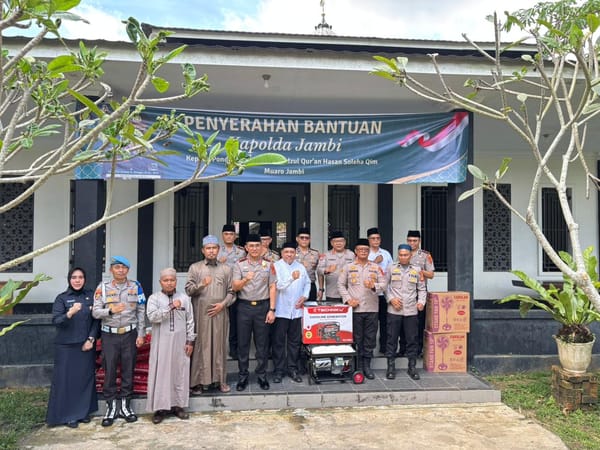 Kunjungi Ponpes HSQ Muaro Jambi, Kapolda Jambi Tegaskan Dukungan untuk Pendidikan Keagamaan