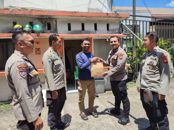 Satbinmas Polresta Pontianak Intensifkan Himbauan Kamtibmas ke Pokdarkamtibmas dan Petugas Keamanan
