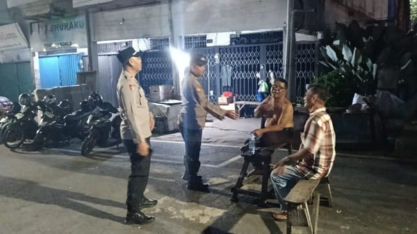 Ciptakan Rasa Aman, Patroli Enggang Polsek Pontianak Kota Intensifkan Pemantauan di Jalan Sultan Muhammad dan Waterfront
