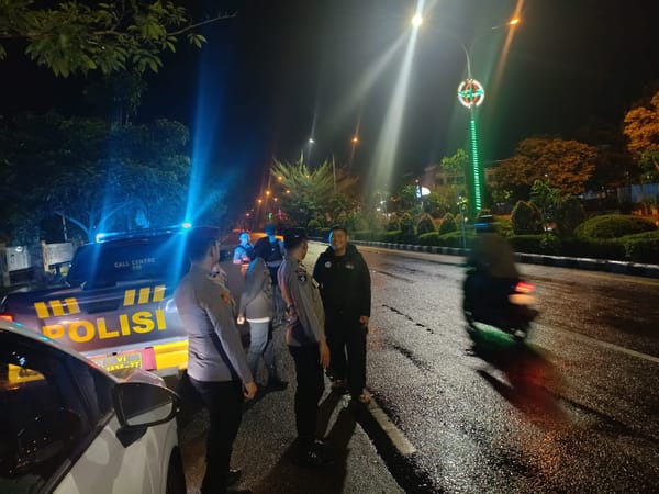 Patroli Skala Besar Enggang Resta Tindaklanjuti Laporan 110, Tekan Aksi Balap Liar di Pontianak
