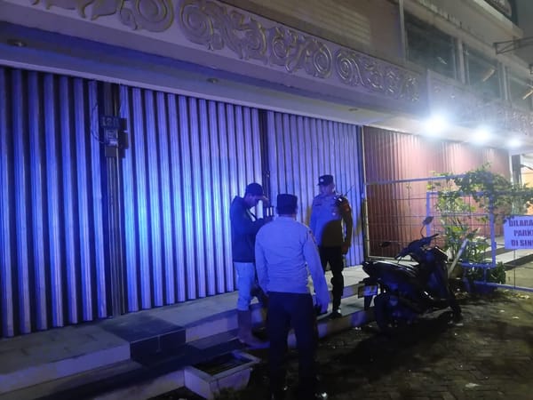 Tindaklanjuti Aduan Warga, Enggang Selatan Tertibkan Nongkrong di Ruko Jalan Sultan Sjahrir