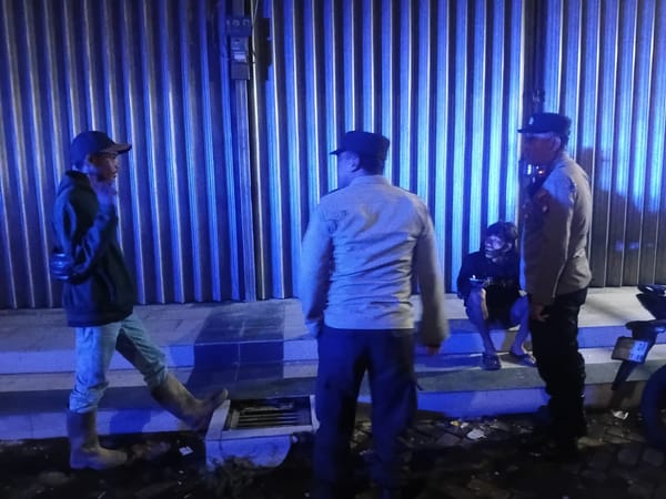 Respon Cepat Laporan Masyarakat, Enggang Selatan Amankan Aktivitas Nongkrong di Jalan Sultan Sjahrir