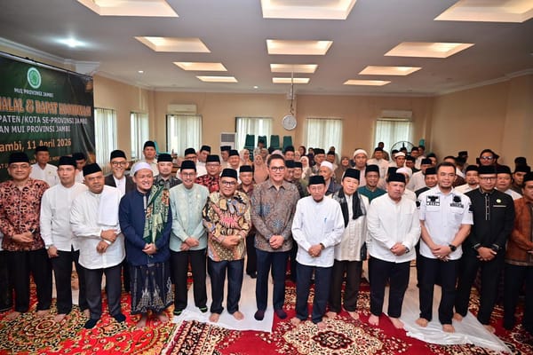 Kapolda Jambi Hadiri Halal Bihalal MUI, Pererat Ukhuwah dan Sinergi dengan Tokoh Ulama