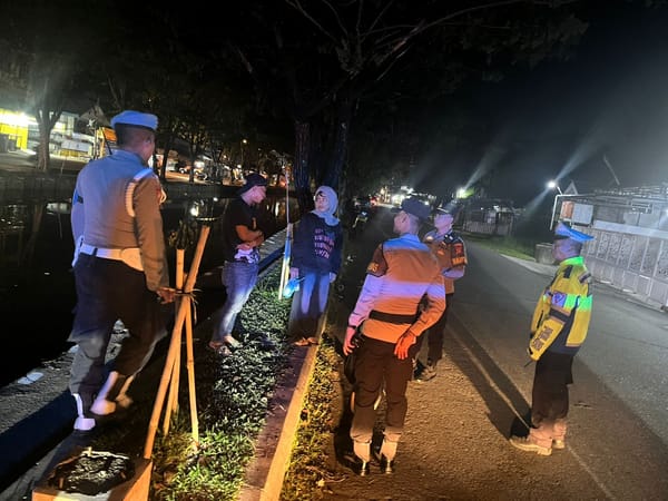 Antisipasi Aksi Balap Liar, Polresta Pontianak Gelar Patroli Besar dan Blue Light Patrol di Sejumlah Titik
