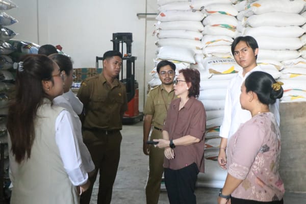 Awasi Distribusi Bahan Pokok, Satgas Saber Pangan Polda Bali : Harga harus sesuai HET
