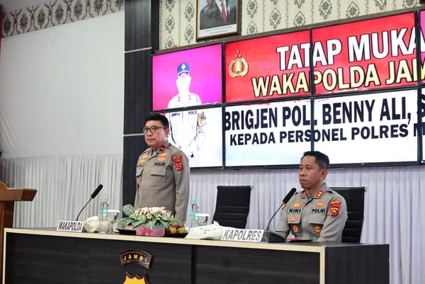 Wakapolda Jambi Tinjau Polres Tebo, Bungo, dan Merangin, Dorong Peningkatan Profesionalisme dan Layanan Publik