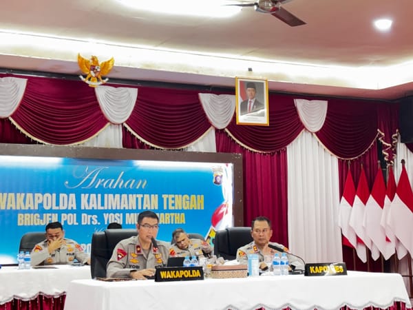 Wakapolda Kalteng Tekankan Disiplin dan Profesionalisme Saat Beri Arahan Strategis kepada Personel Polres Bartim