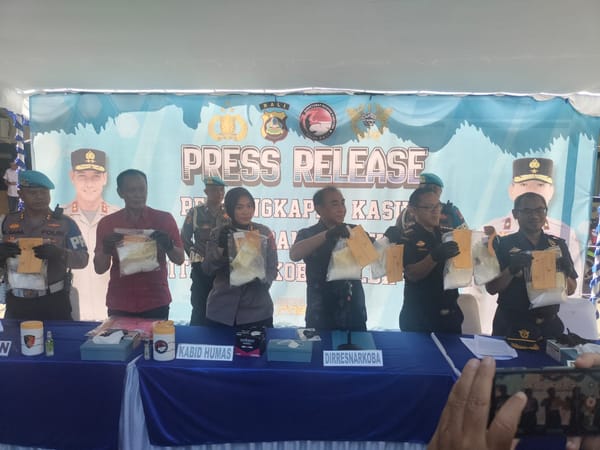 Polda Bali Ungkap Dua Kasus Peredaran Narkotika Libatkan WNA Senilai 19,8 Miliar Rupiah