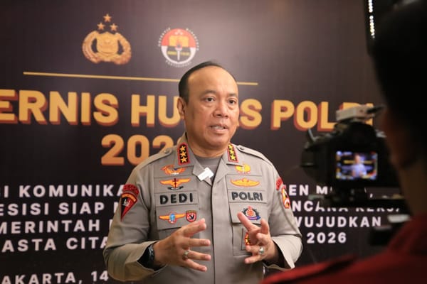 Rakernis Humas Polri 2026, Wakapolri Dorong Digitalisasi dan Peningkatan Kualitas SDM
