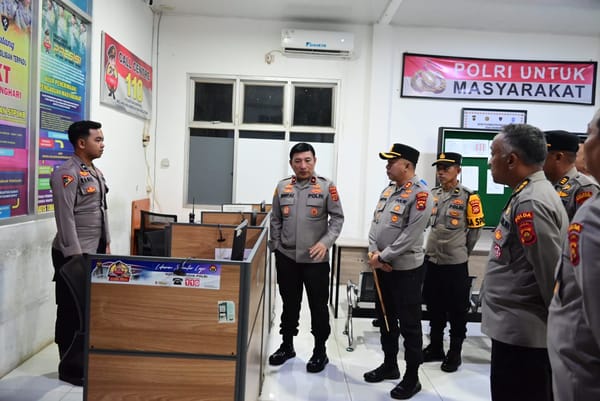 Kunjungan ke Polres Batanghari, Wakapolda Jambi Dorong Peningkatan dan Optimalisasi Layanan Publik