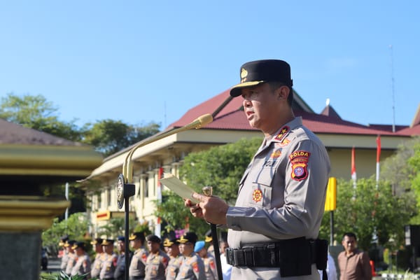 Polda Kalteng Gelar Upacara Bendera Hari Kesadaran Nasional, Perkuat Disiplin dan Loyalitas Personel