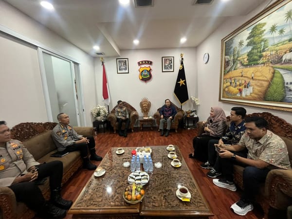 Wakapolda Bali Terima Kunjungan Universitas Siber Asia, Bahas Penguatan SDM Siber