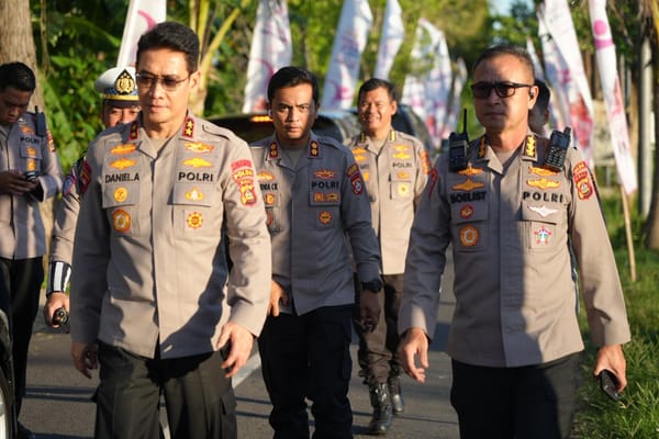 Cek Rute & Tinjau Pengambilan Race Pack Kapolda Bali Pastikan Kemala Run 2026 Berjalan Aman & Lancar