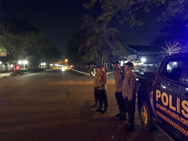 Cegah Tawuran dan Balap Liar, Polsek Pontianak Selatan Intensifkan Patroli dan Stasioner