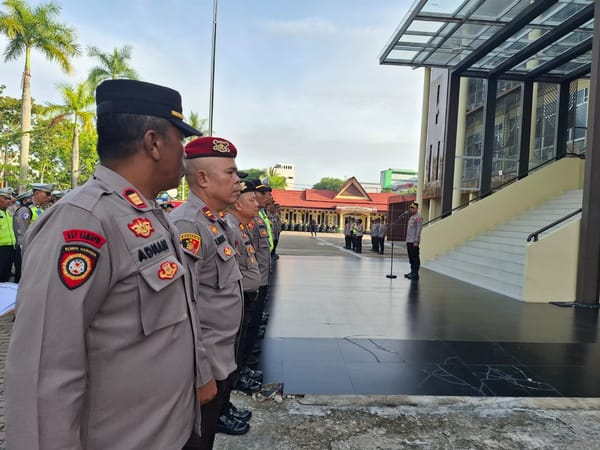 Polresta Pontianak Siagakan 188 Personel untuk Pengamanan Adat Naik Dango III 2026