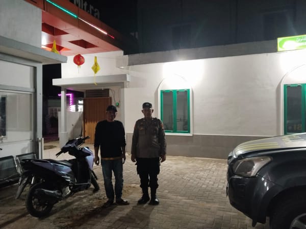 Patroli Malam Ditingkatkan, Enggang Timur Gandeng Penjaga Malam Jaga Kamtibmas