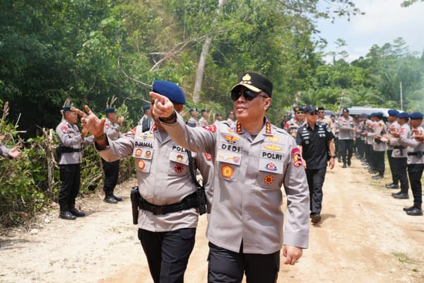 Hibah Lahan Mako Brimob di Kolaka, Wakapolri Tekankan Pentingnya Dukungan PSN