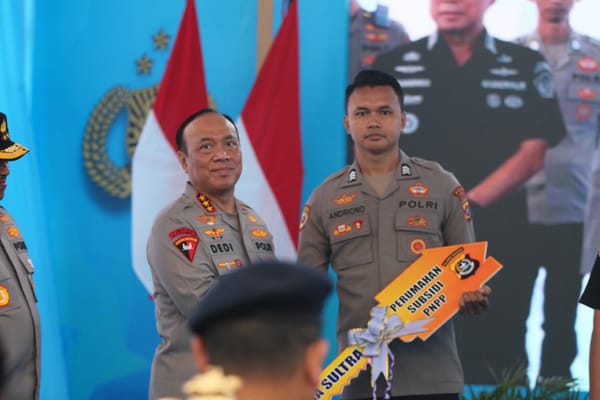 Polri Realisasikan Asta Cita Presiden Prabowo, 378 Unit Perumahan Diserahkan di Sultra