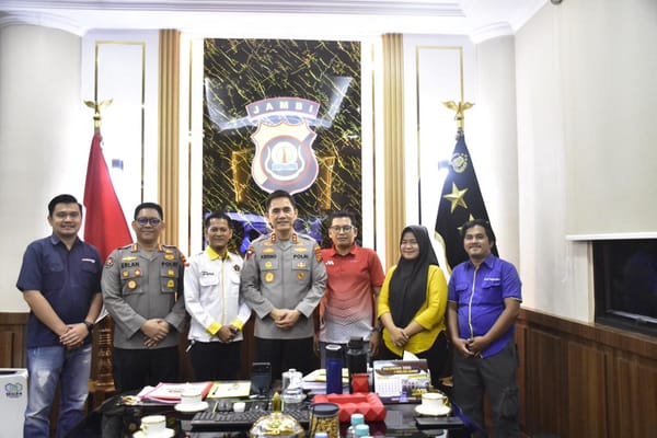 Perkuat Kemitraan, Polda Jambi dan PWI Kota Jambi Siap Hadapi Tantangan Informasi Digital