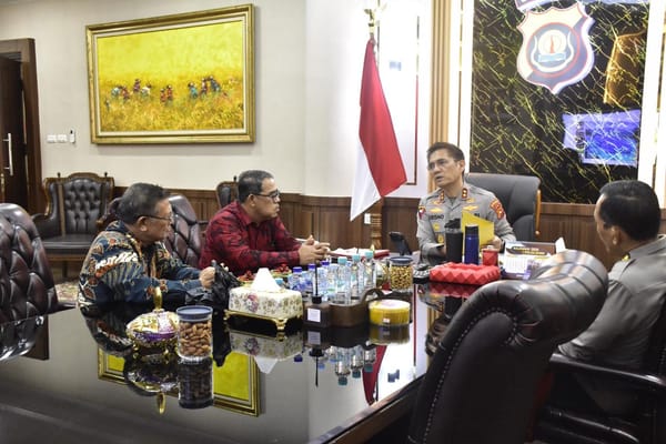 Kapolda Jambi Terima Audiensi Pendeta Waslen, Perkuat Silaturahmi dan Sinergi