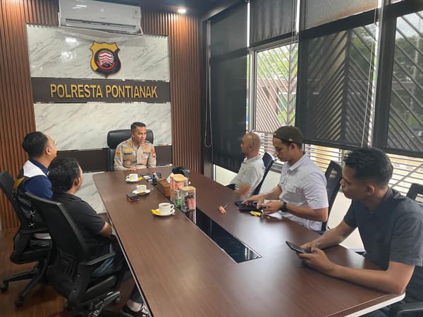 Audiensi dengan MBCI, Kapolresta Pontianak Tekankan Keselamatan Pengendara Moge