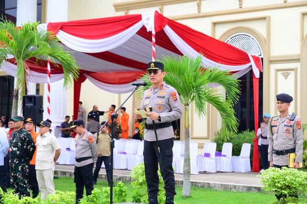 Kapolda Jambi Tekankan Respons Cepat dan Terukur dalam Apel Karhutla dan Pengendalian Massa