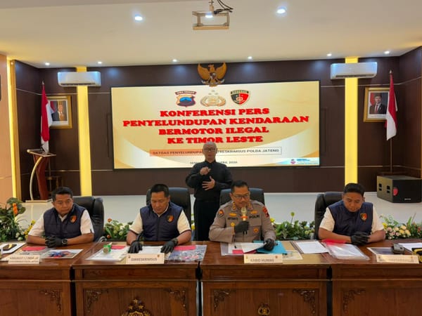 Sindikat Lintas Negara Terungkap, Polda Jateng Gagalkan Penyelundupan Motor ke Timor Leste