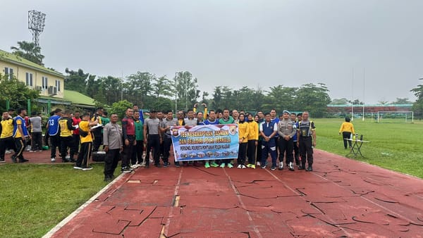 Bag SDM Polresta Pontianak Laksanakan Tes Kesamaptaan Jasmani Semester I 2026