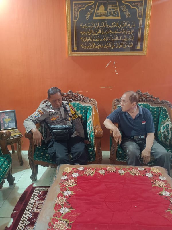 Polsek Pontianak Selatan Beri Pendampingan Humanis dan Doa bagi Calon Jemaah Haji