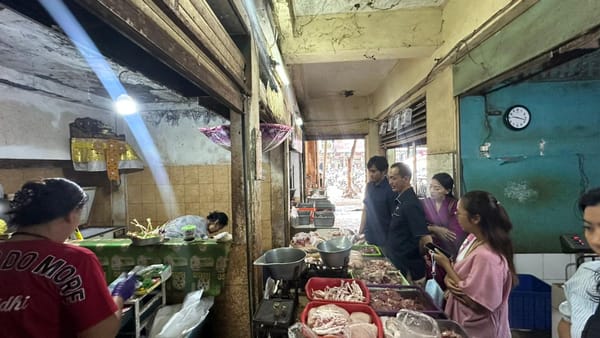 Stock Bahan Pangan Mencukupi, Satgas Pangan Polda Bali Tetap Sidak Pasar Guna Jaga HET Bapokting