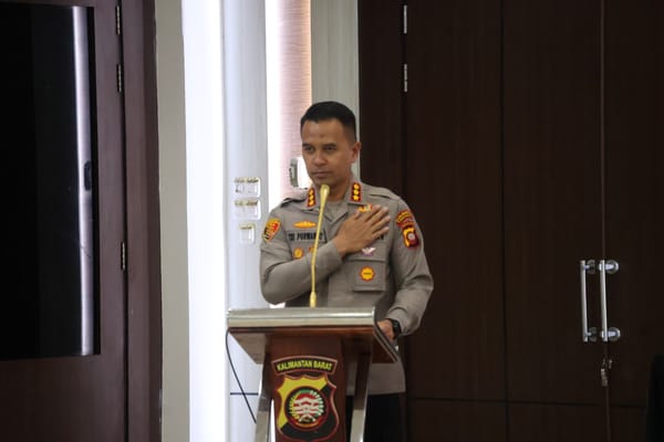Polresta Pontianak Siapkan Pengamanan May Day 2026 Lewat Tactical Floor Game